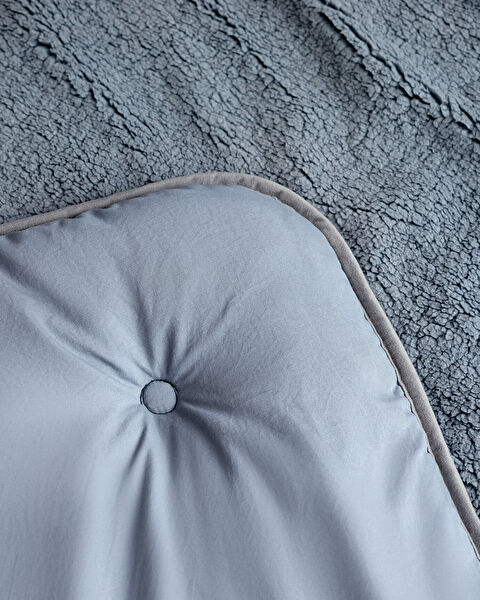 Bastien Double Duvet - Blue - 4