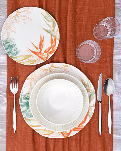 Antoine 6 Kişilik 24 Parça Yemek Takımı - 0