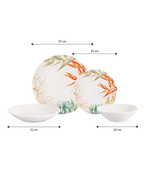 Antoine 6 Kişilik 24 Parça Yemek Takımı - 3