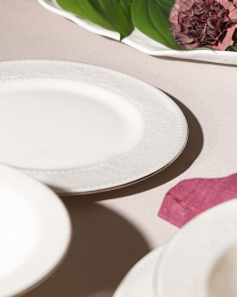 Relief Dinner Set 24 Pcs - 4