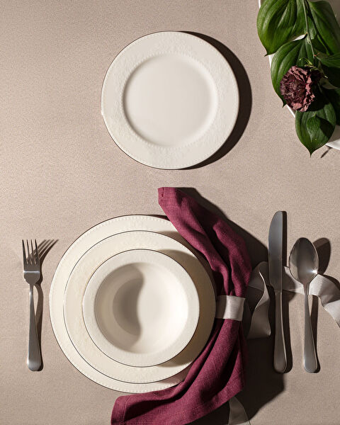 Relief Dinner Set 24 Pcs - 1