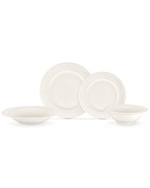 Relief Dinner Set 24 Pcs - 6