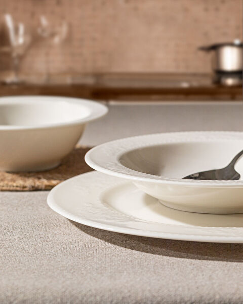 Relief Dinner Set 24 Pcs - 5