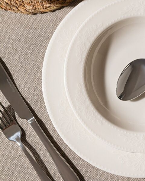 Relief Dinner Set 24 Pcs - 4