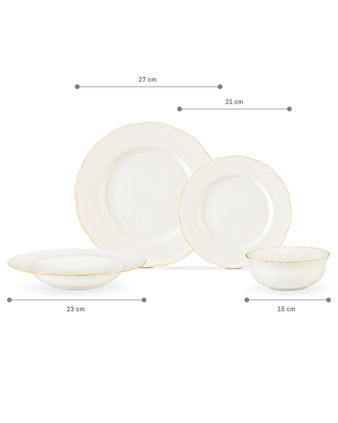 Amabella Dinner Set  24 Pcs - 6