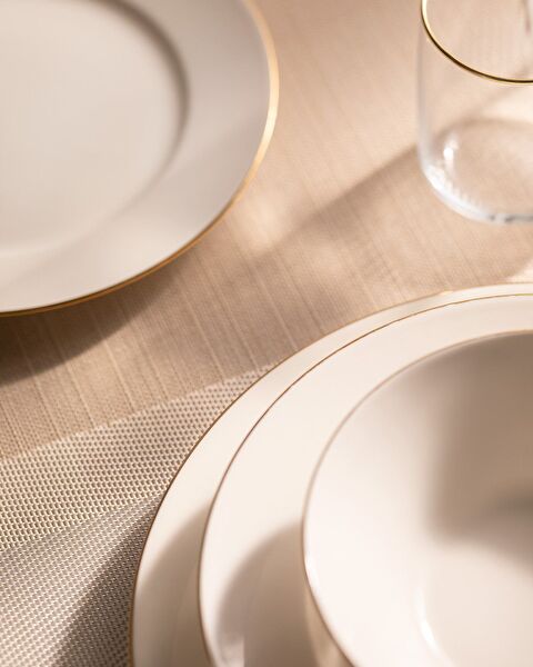 Ariane 24 Parça Yemek Takımı Gold/platin - 4