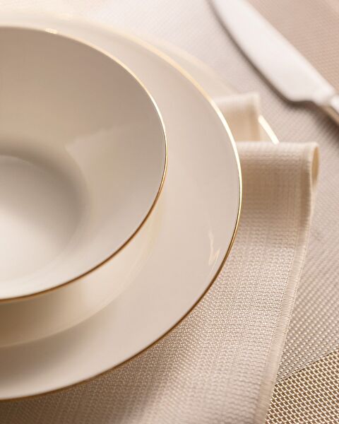 Ariane 24 Parça Yemek Takımı Gold/platin - 3