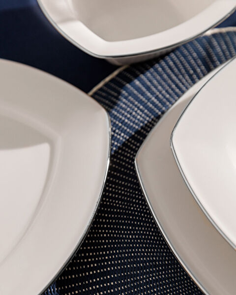 Noya 24 Parça Yemek Takımı Gold/platin - 3