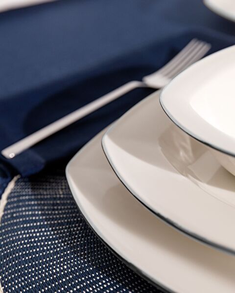 Noya 24 Parça Yemek Takımı Gold/platin - 2