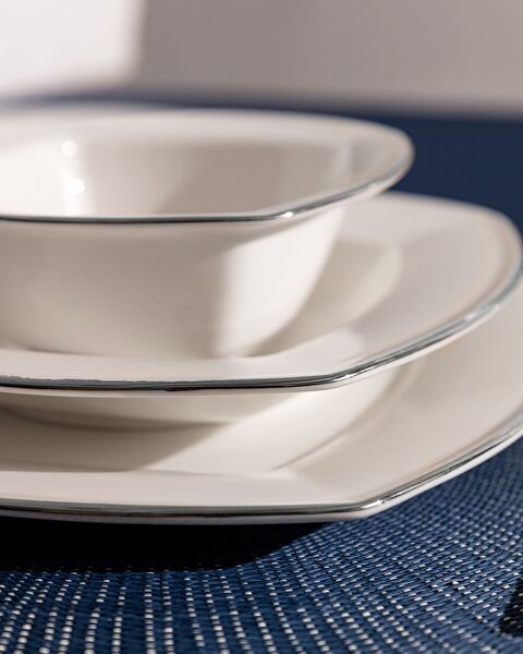 Noya 24 Parça Yemek Takımı Gold/platin - 4