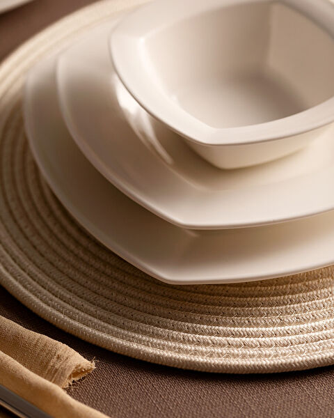 Noya 6 Kişilik 24 Parça Yemek Takımı - Beyaz - 2