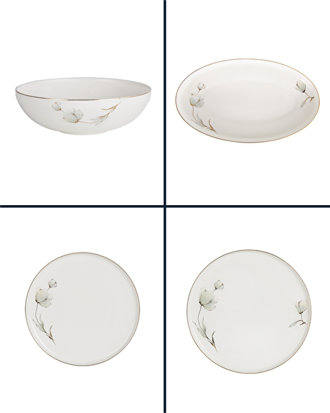 Floretta 56 Parça Yemek Takımı - 7