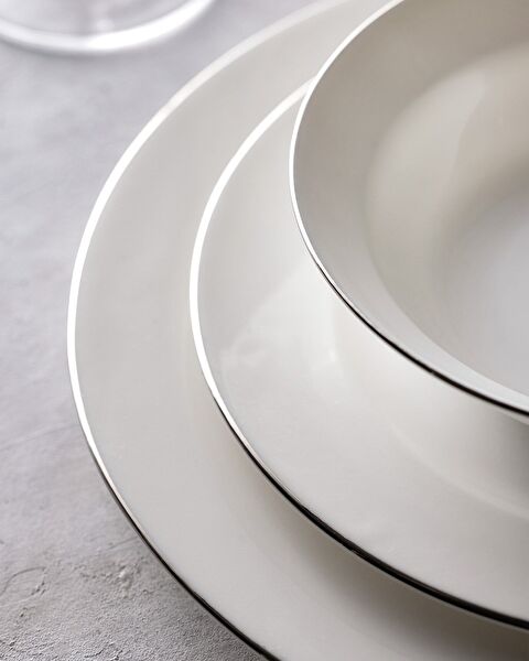 Galena 24 Parça Yemek Takımı Gold/platin - 4