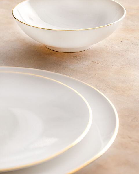 Ravello 24 Piece Dinner Set Gold/platinum - 2