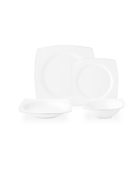 Nova 24 Parça Yemek Takımı Gold/platin - 4