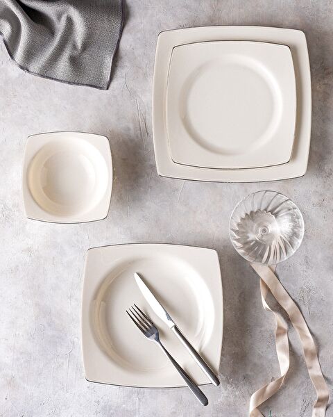 Nova 24 Parça Yemek Takımı Gold/platin - 0