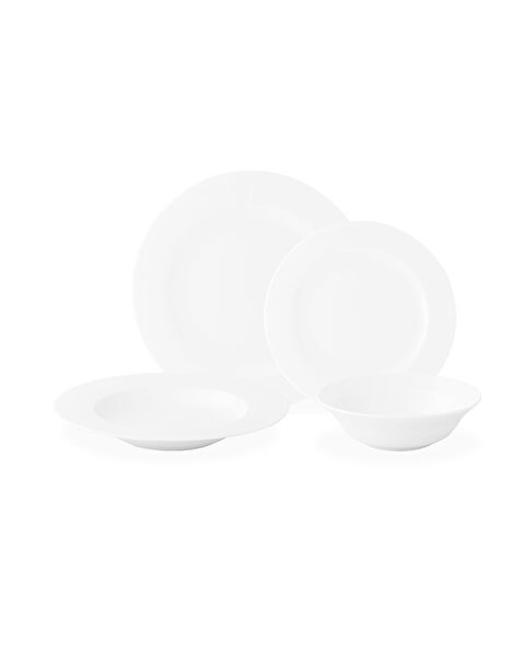 Galena 6 Kişilik 24 Parça Yemek Takımı - Beyaz - 5