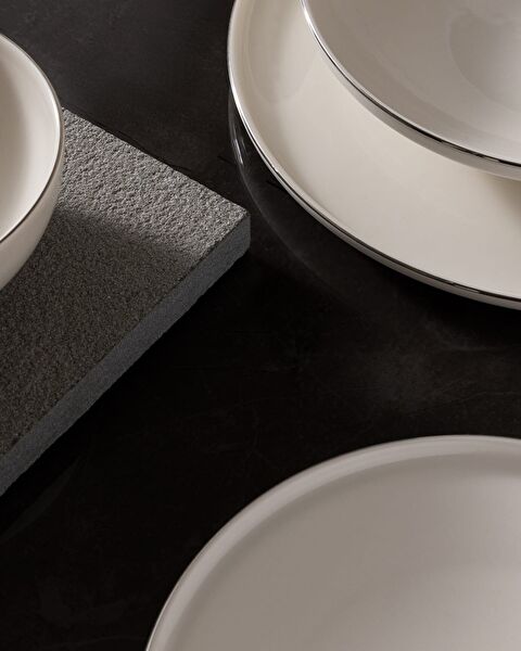 Mirage 24 Parça Yemek Takımı Gold/platin - 1