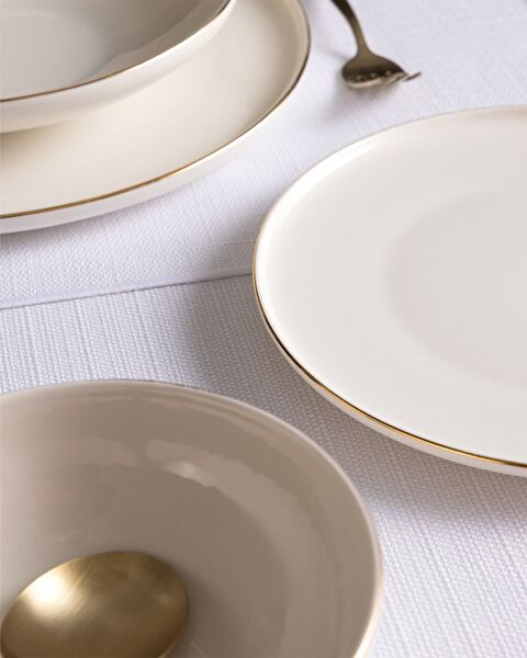 Mirage 24 Piece Dinner Set Gold/platinum - 5