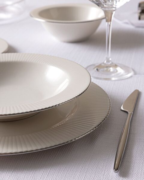 Grace 24 Piece Dinner Set Gold/platinum - 2