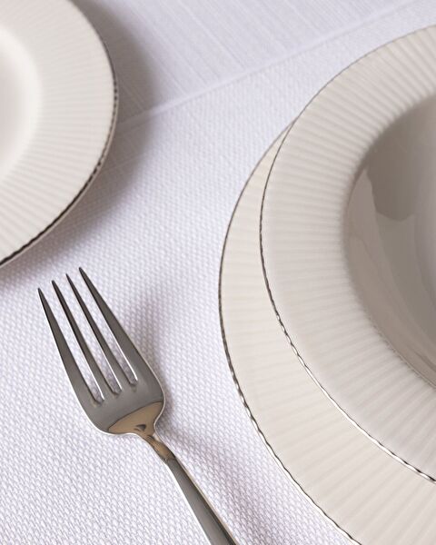 Grace 24 Piece Dinner Set Gold/platinum - 4