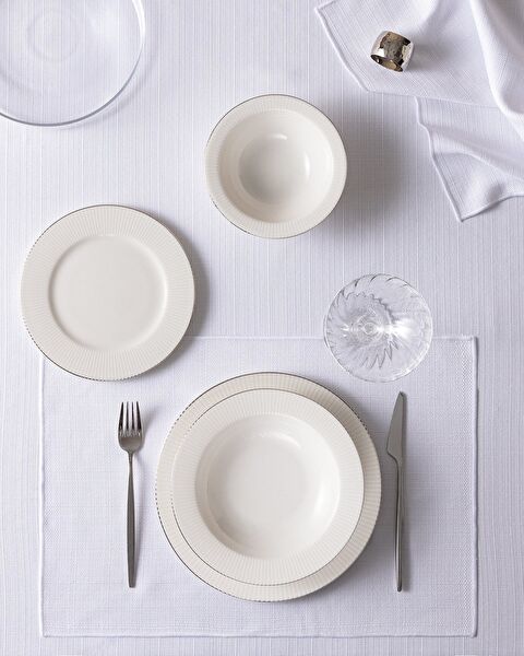 Grace 24 Piece Dinner Set Gold/platinum - 0