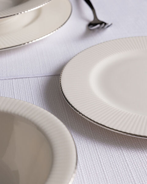 Grace 24 Piece Dinner Set Gold/platinum - 5