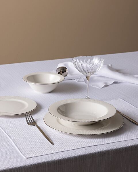 Grace 24 Piece Dinner Set Gold/platinum - 1