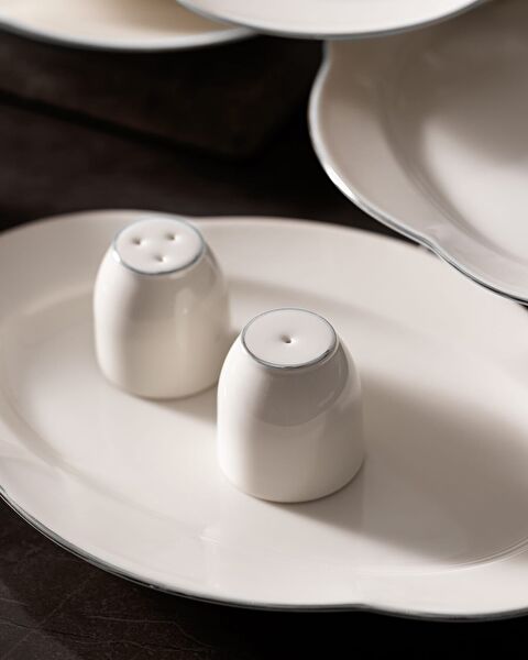 Perle 28 Parça Yemek Takımı Gold/platin - 4