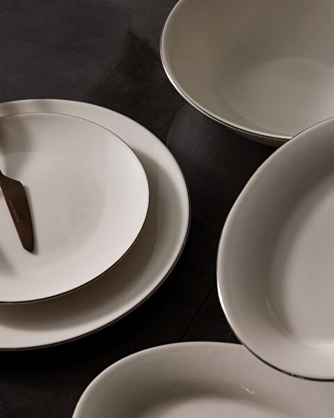 Helios 27 Parça Yemek Takımı Gold/platin - 3