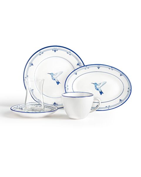 Oiseau 10 Piece Dinner Set For Gift - 5