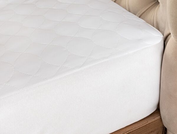 Quilted Fitted Single Bed Mattress - White - 0