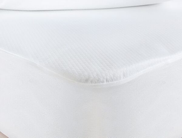 Flore Liquid Proof Fitted Single Bed Mattress - White - 0