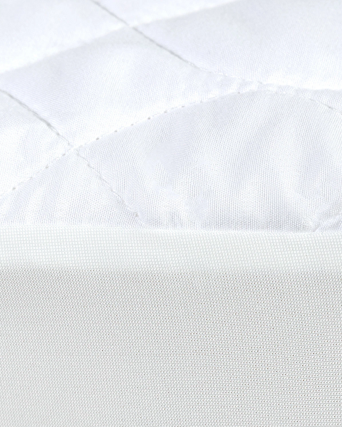 Eleta Kapitoneli Fitted Çift Kişilik Yatak Alezi - Beyaz - 3