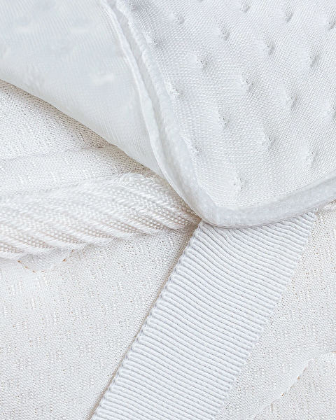 Clarte Sıvı Geçirmez Köşe Lastikli Tek Kişilik Yatak Alezi - Beyaz - 5