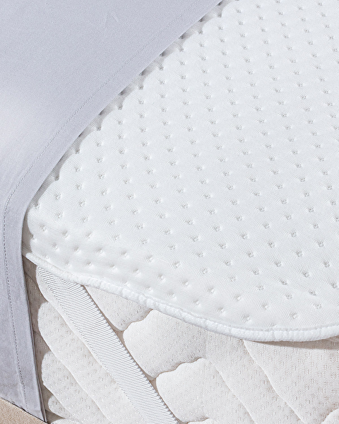 Clarte Sıvı Geçirmez Köşe Lastikli Tek Kişilik Yatak Alezi - Beyaz - 4