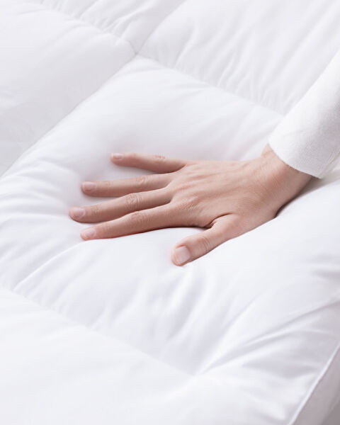 Angel Çift Kişilik Yatak Pedi - Beyaz - 1