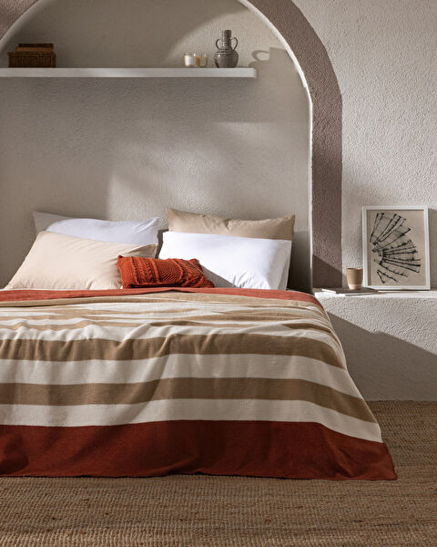 بطانية مونيس جاكار قطنية - 0