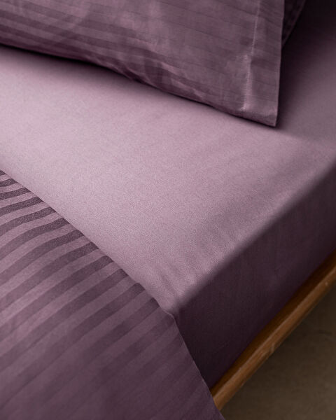مجموعة بياضات سرير ساتان ذات حجم مزدوج إيليسيا - 3
