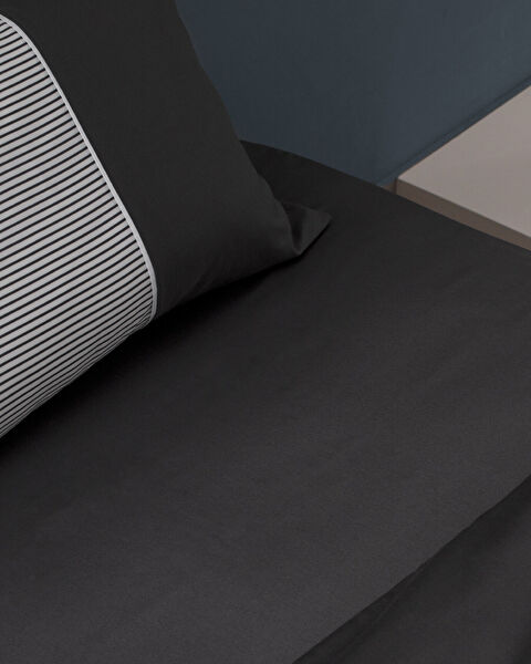 Leal Printed Satin Duvet Cover Set - 2