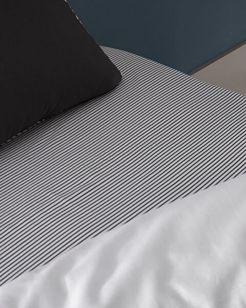 طقم غطاء لحاف ساتان مطبوع من فيرن - 4