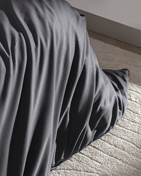 طقم غطاء لحاف ساتان مطبوع من فيرن - 5