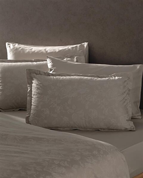 أفريل مقاس عائلي مطبوع - طقم غطاء لحاف من الساتان 300tc - 0