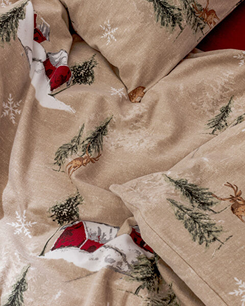 مجموعة غطاء لحاف الفانيلا تشارلين - 4