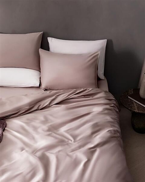 Alicia Biyeli Family Size - 300tc Saten Nevresim Takımı - 3