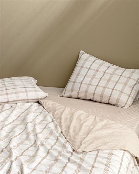 Aluin Family Size Ranforce Baskılı Nevresim Takımı - 0