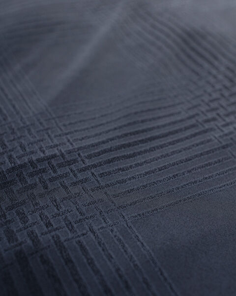 Brest King Size Jacquard Satin Duvet Cover Set - 4