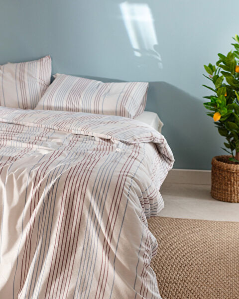 Evonna Yarn Dyed Duvet Cover Set - 1