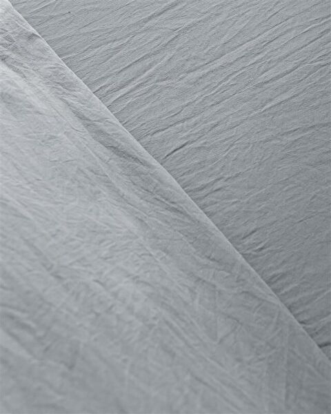 Mona Kingsize microvezel elastisch dekbedovertrekset - Indigo - 0