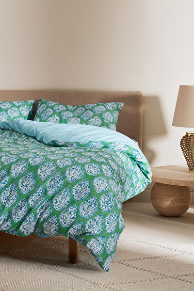 Bedrucktes Searlas-Bettbezug-Set für King-Size-Betten - 0